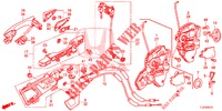 SERRATURE PORTIERE ANT./MANIGLIA ESTERNA  per Honda ACCORD TOURER 2.0 S 5 Porte 6 velocità manuale 2015