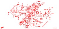 SISTEMA TURBOCARICATORE (DIESEL) per Honda ACCORD TOURER 2.0 S 5 Porte 6 velocità manuale 2015