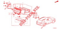 UNITA' AUDIO (NAVIGATION) per Honda ACCORD TOURER 2.0 S 5 Porte 6 velocità manuale 2015