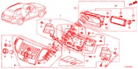 UNITA' AUDIO  per Honda ACCORD TOURER 2.0 S 5 Porte 6 velocità manuale 2015