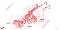 CORPO VALVOLA IMMISSIONE (2.0L) per Honda ACCORD TOURER 2.0 ELEGANCE 5 Porte 5 velocità automatico 2015