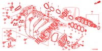 MOLTEPLICE ASPIRAZIONE (2.0L) per Honda ACCORD TOURER 2.0 ELEGANCE 5 Porte 5 velocità automatico 2015