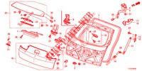 PANNELLO PORTELLONE(2D)  per Honda ACCORD TOURER 2.4 S 5 Porte 5 velocità automatico 2015