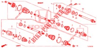 ALBERO AVVIAMENTO ANT./ALBERO MEZZO (DIESEL) per Honda ACCORD TOURER DIESEL 2.2 SH 5 Porte 6 velocità manuale 2015