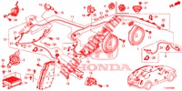 ANTENNA RADIO/ALTOPARLANTE (LH) per Honda ACCORD TOURER DIESEL 2.2 SH 5 Porte 6 velocità manuale 2015