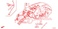 BARDATURA FILO (3) (LH) per Honda ACCORD TOURER DIESEL 2.2 SH 5 Porte 6 velocità manuale 2015