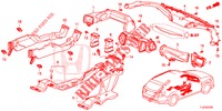 CONDOTTO ALIMENTO/CONDOTTO VENTILATORE (LH) per Honda ACCORD TOURER DIESEL 2.2 SH 5 Porte 6 velocità manuale 2015
