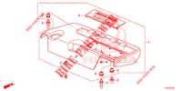 COPERTURA MOTORE (DIESEL) per Honda ACCORD TOURER DIESEL 2.2 SH 5 Porte 6 velocità manuale 2015