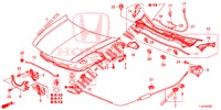 MANTICE (LH) per Honda ACCORD TOURER DIESEL 2.2 SH 5 Porte 6 velocità manuale 2015