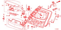 PANNELLO PORTELLONE(2D)  per Honda ACCORD TOURER DIESEL 2.2 SH 5 Porte 6 velocità manuale 2015