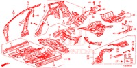PAVIMENTO/PANNELLI INTERNI  per Honda ACCORD TOURER DIESEL 2.2 SH 5 Porte 6 velocità manuale 2015