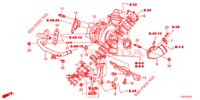 SISTEMA TURBOCARICATORE (DIESEL) per Honda ACCORD TOURER DIESEL 2.2 SH 5 Porte 6 velocità manuale 2015
