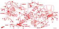TUBO ACQUA/CONDOTTO RISCALDATORE (DIESEL) per Honda ACCORD TOURER DIESEL 2.2 SH 5 Porte 6 velocità manuale 2015