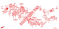 VALVOLA EGR (DIESEL) per Honda ACCORD TOURER DIESEL 2.2 SH 5 Porte 6 velocità manuale 2015