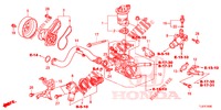 POMPA ACQUA/TERMOSTATO (2.0L) per Honda ACCORD TOURER 2.0 ELEGANCE 5 Porte 5 velocità automatico 2014