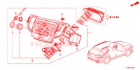 MODULO CENTRO (NAVIGATION) per Honda ACCORD TOURER 2.0 ELEGANCE PACK 5 Porte 5 velocità automatico 2014