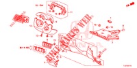 ABBELLIMENTO STRUMENTI (COTE DE CONDUCTEUR) (LH) per Honda ACCORD TOURER 2.4 EXECUTIVE 5 Porte 5 velocità automatico 2014