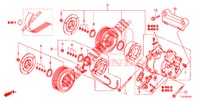 ARIA CONDIZIONATA (COMPRESSEUR) (2.4L) per Honda ACCORD TOURER 2.4 S 5 Porte 6 velocità manuale 2014