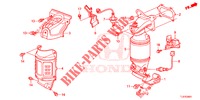 CONVERTITORE TORSIONE (2.4L) per Honda ACCORD TOURER 2.4 S 5 Porte 6 velocità manuale 2014