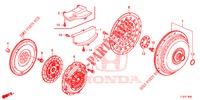 FRIZIONE/CONVERTITORE TORSIONE  per Honda ACCORD TOURER 2.4 S 5 Porte 6 velocità manuale 2014