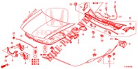 MANTICE (LH) per Honda ACCORD TOURER 2.4 S 5 Porte 6 velocità manuale 2014