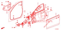 PANNELLI PORTIERE ANT.(2D)  per Honda ACCORD TOURER 2.4 S 5 Porte 6 velocità manuale 2014