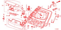 PANNELLO PORTELLONE(2D)  per Honda ACCORD TOURER 2.4 S 5 Porte 6 velocità manuale 2014