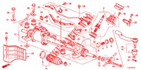 SCATOLA INGRANAGGIO P.S. (EPS) (LH) per Honda ACCORD TOURER 2.4 S 5 Porte 6 velocità manuale 2014