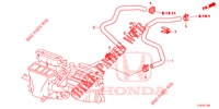 TUBO ACQUA/CONDOTTO RISCALDATORE (2.4L) (LH) per Honda ACCORD TOURER 2.4 S 5 Porte 6 velocità manuale 2014