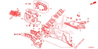 ABBELLIMENTO STRUMENTI (COTE DE CONDUCTEUR) (LH) per Honda ACCORD TOURER 2.4 S 5 Porte 5 velocità automatico 2014
