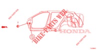 ANELLO DI TENUTA (LATERAL) per Honda ACCORD TOURER 2.4 S 5 Porte 5 velocità automatico 2014