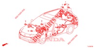 BARDATURA FILO (2) (LH) per Honda ACCORD TOURER 2.4 S 5 Porte 5 velocità automatico 2014