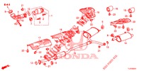 CONDOTTO SCARICO (2.4L) per Honda ACCORD TOURER 2.4 S 5 Porte 5 velocità automatico 2014