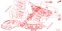 CONTROLLO RISCALDATORE  per Honda ACCORD TOURER 2.4 S 5 Porte 5 velocità automatico 2014