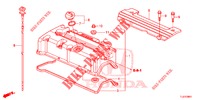 COPERTURA TESTA CILINDRO (2.4L) per Honda ACCORD TOURER 2.4 S 5 Porte 5 velocità automatico 2014