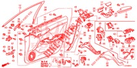 FODERAMENTO PORTIERA ANT. (LH) per Honda ACCORD TOURER 2.4 S 5 Porte 5 velocità automatico 2014