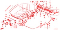 MANTICE (LH) per Honda ACCORD TOURER 2.4 S 5 Porte 5 velocità automatico 2014