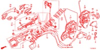 SERRATURE PORTIERE ANT./MANIGLIA ESTERNA  per Honda ACCORD TOURER 2.4 S 5 Porte 5 velocità automatico 2014