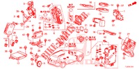 UNITA DI CONTROLLO (CABINE) (1) (LH) per Honda ACCORD TOURER 2.4 S 5 Porte 5 velocità automatico 2014
