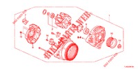 ALTERNATORE (DENSO) (2.0L) per Honda ACCORD TOURER 2.0 ELEGANCE PACK 5 Porte 6 velocità manuale 2013