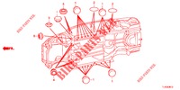 ANELLO DI TENUTA (INFERIEUR) per Honda ACCORD TOURER 2.0 ELEGANCE PACK 5 Porte 6 velocità manuale 2013