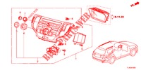 MODULO CENTRO (NAVIGATION) per Honda ACCORD TOURER 2.0 ELEGANCE PACK 5 Porte 6 velocità manuale 2013