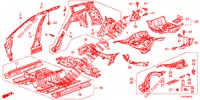 PAVIMENTO/PANNELLI INTERNI  per Honda ACCORD TOURER 2.0 ELEGANCE PACK 5 Porte 6 velocità manuale 2013