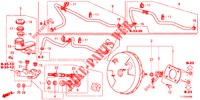 CILINDRO MAESTRO FRENO/ALIMENTO MAESTRO (LH) per Honda ACCORD DIESEL 2.2 EXECUTIVE 4 Porte 6 velocità manuale 2012