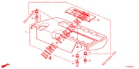 COPERTURA MOTORE (DIESEL) per Honda ACCORD DIESEL 2.2 EXECUTIVE 4 Porte 6 velocità manuale 2012