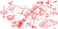 ANTENNA RADIO/ALTOPARLANTE (LH) per Honda ACCORD 2.0 ELEGANCE PACK 4 Porte 6 velocità manuale 2014