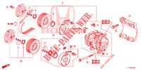 ARIA CONDIZIONATA (COMPRESSEUR) (DIESEL) per Honda ACCORD DIESEL 2.2 LUXURY 4 Porte 5 velocità automatico 2014