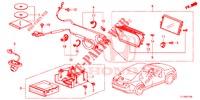 CABLAGGIO NAVI  per Honda ACCORD DIESEL 2.2 LUXURY 4 Porte 5 velocità automatico 2014