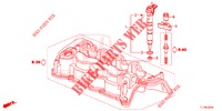 INIETTORE COMBUSTIBILE (DIESEL) per Honda ACCORD DIESEL 2.2 LUXURY 4 Porte 5 velocità automatico 2014