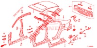 PANNELLI ESTERNI/PANNELLO POSTERIORE  per Honda ACCORD DIESEL 2.2 LUXURY 4 Porte 5 velocità automatico 2014